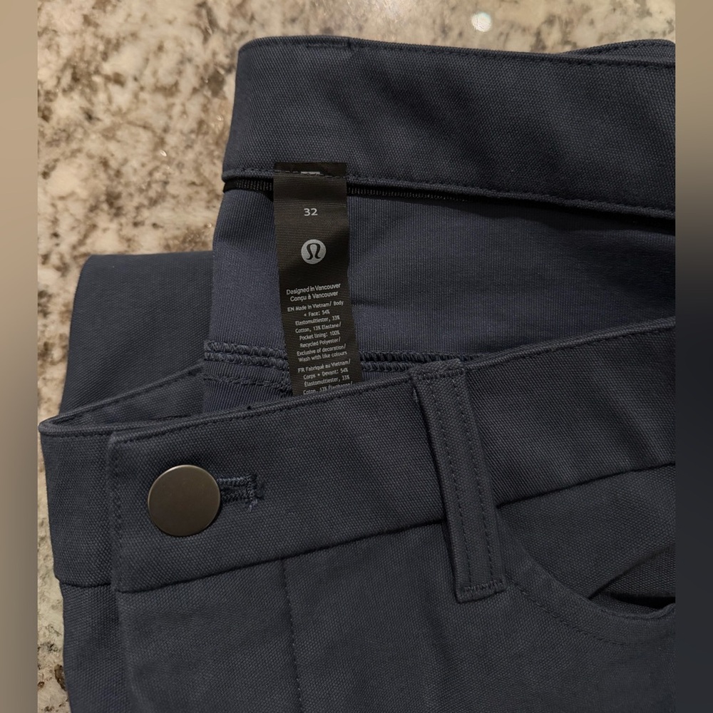 Lululemon Navy Khaki/Chino Pants